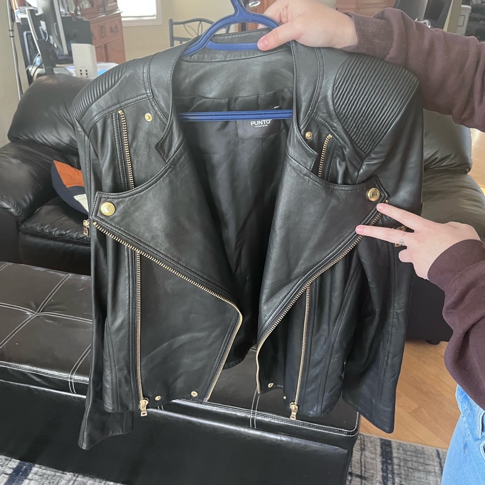 Punto leather jacket